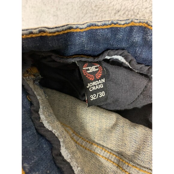 Men's Jordan Craig Legacy Edition Jeans Size 32 x 30 Desert Sean Distressed - Picture 7 of 12